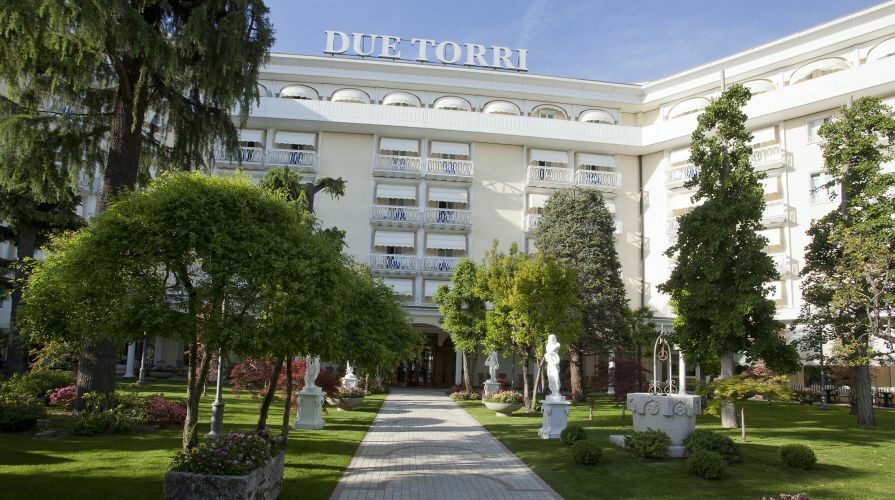 Hotel Due Torri Абано Терме Екстериор снимка